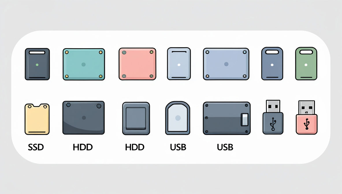 types of hard drives